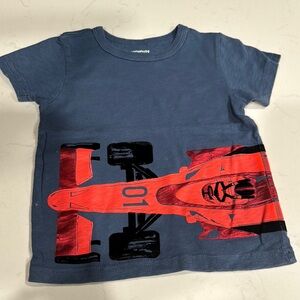Carter's Blue T-Shirt with Red Race Car